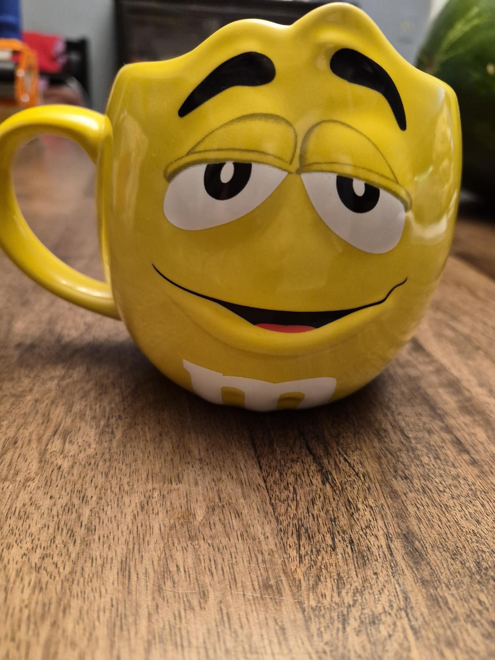M&M'S Yellow Logo Ceramic Mug